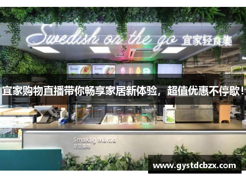 宜家购物直播带你畅享家居新体验，超值优惠不停歇！